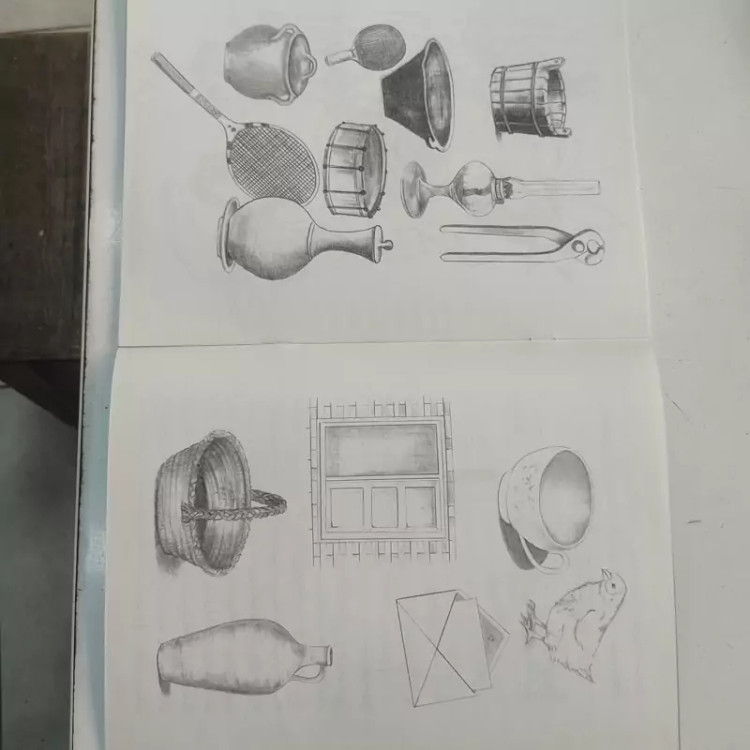 کتاب تعلیم نقاشی درنا مخصوص دوره راهنمایی دبیرستان 21در27در32صفحه تالیف اسماعیل نژاد