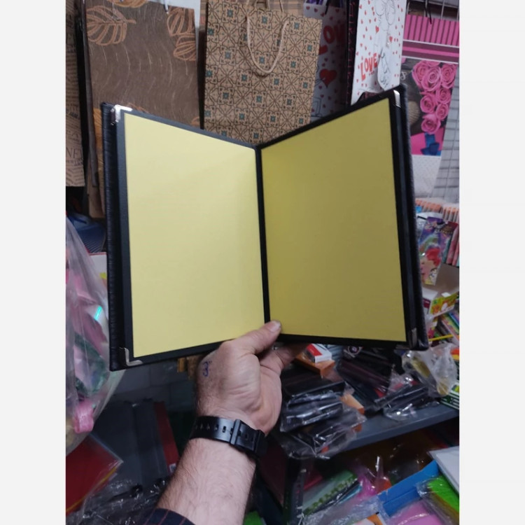 آلبوم عکس چرمی17*23 با 10 برگ 15*22