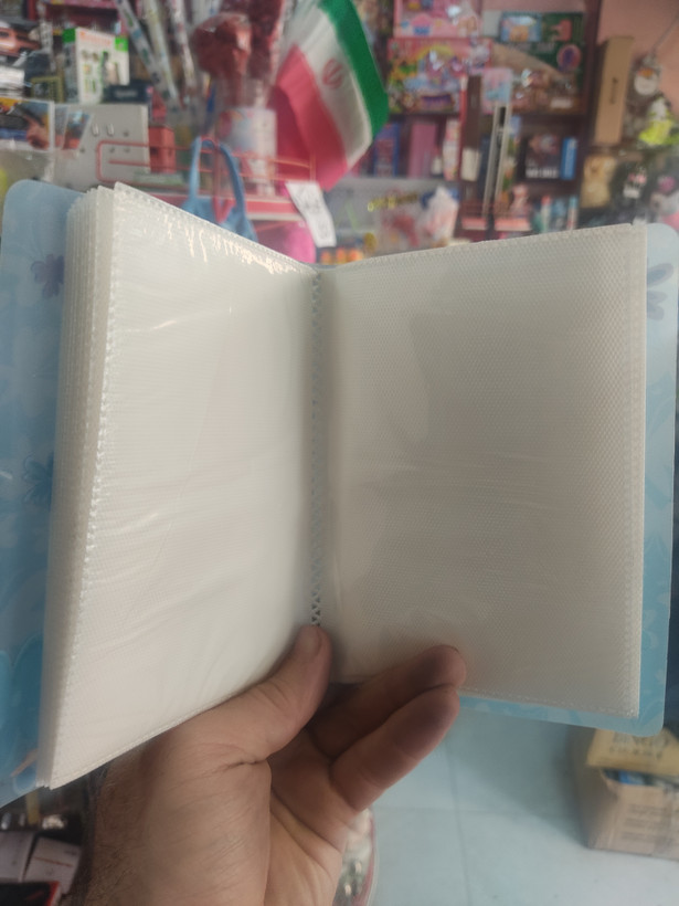 آلبوم عکس 15*10 چهل عکسی سلفونی جلد طلقی