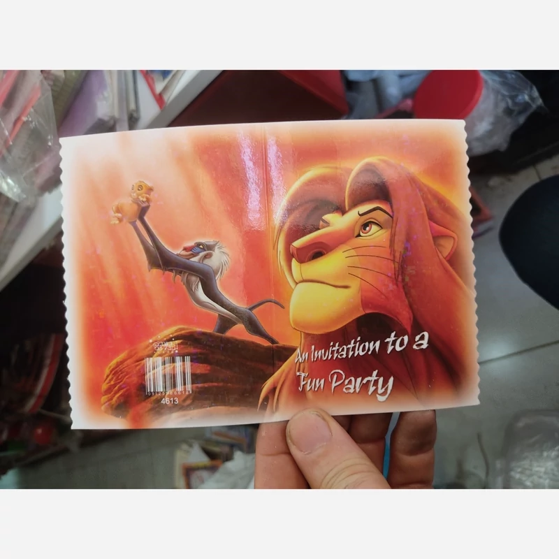 کارت دعوت تولد 17*12