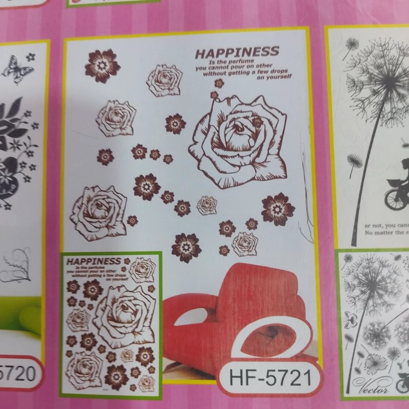 پوستر برچسب تکه ای دیواری 50*70