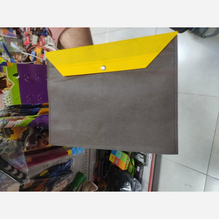 پوشه پاکت دکمه دار پارچه ای آ4