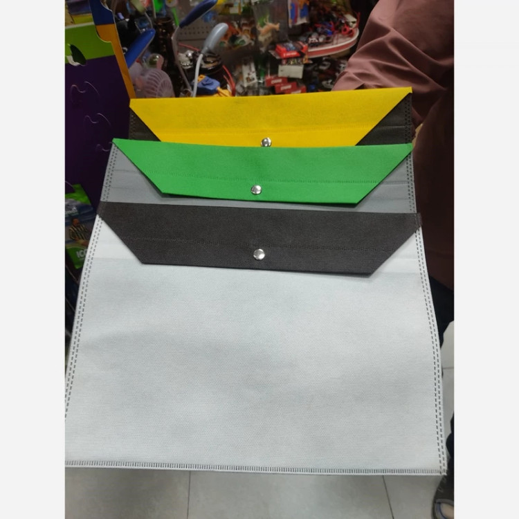 پوشه پاکت دکمه دار پارچه ای آ4