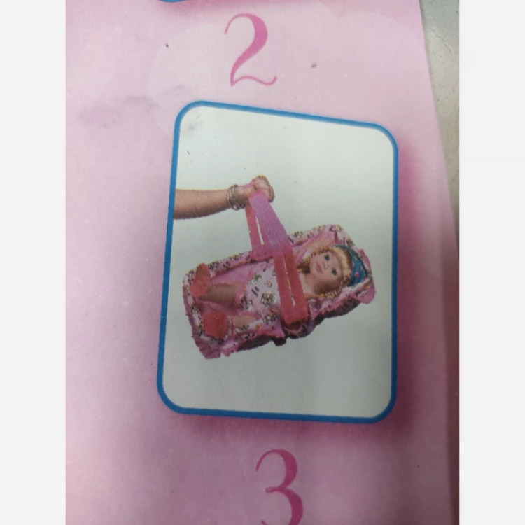 کریر عروسک تختخواب عروسک کالسکه بدون چرخ عروسک