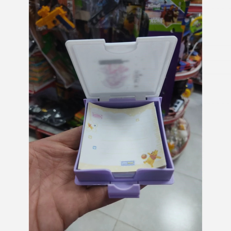 جا یاداشت فانتزی رو میزی همراه با کاغذ فانتزی