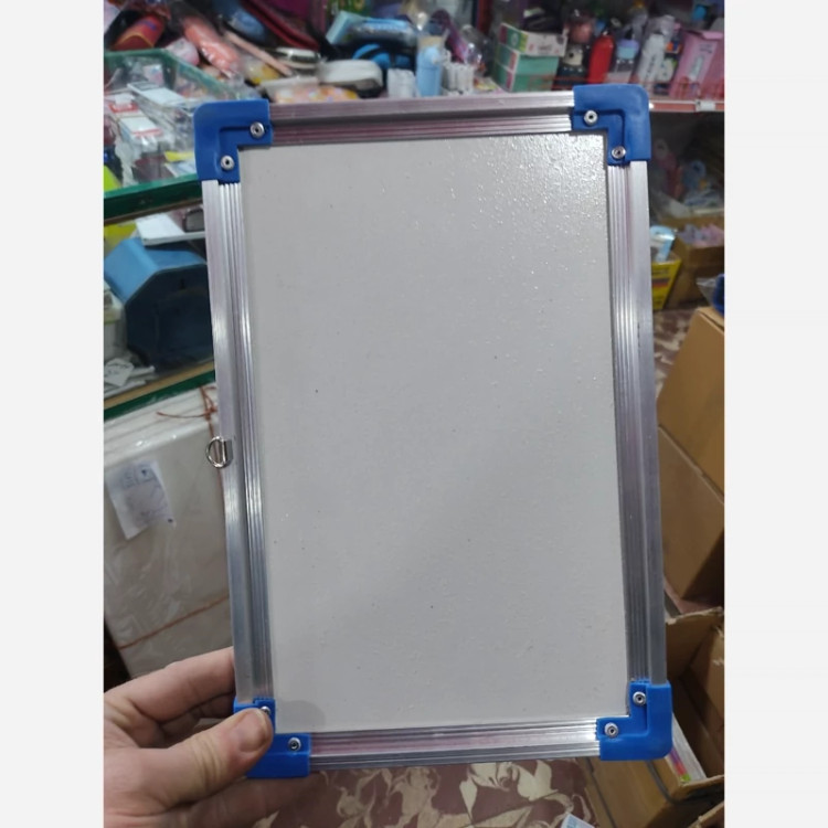 تخته وایت برد دور فلز جنس درجه یک اندازه 29*19