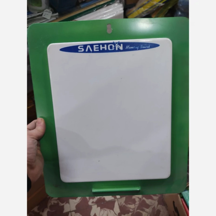 تخته وایت برد پلاستیکی رنگی اندازه 38*32 در سه رنگ