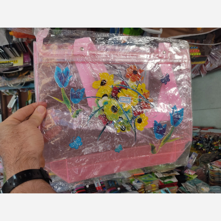 کیف رو دوشی دخترانه مناسب کلاسهای تابستانی و لوازم مدرسه و غیره