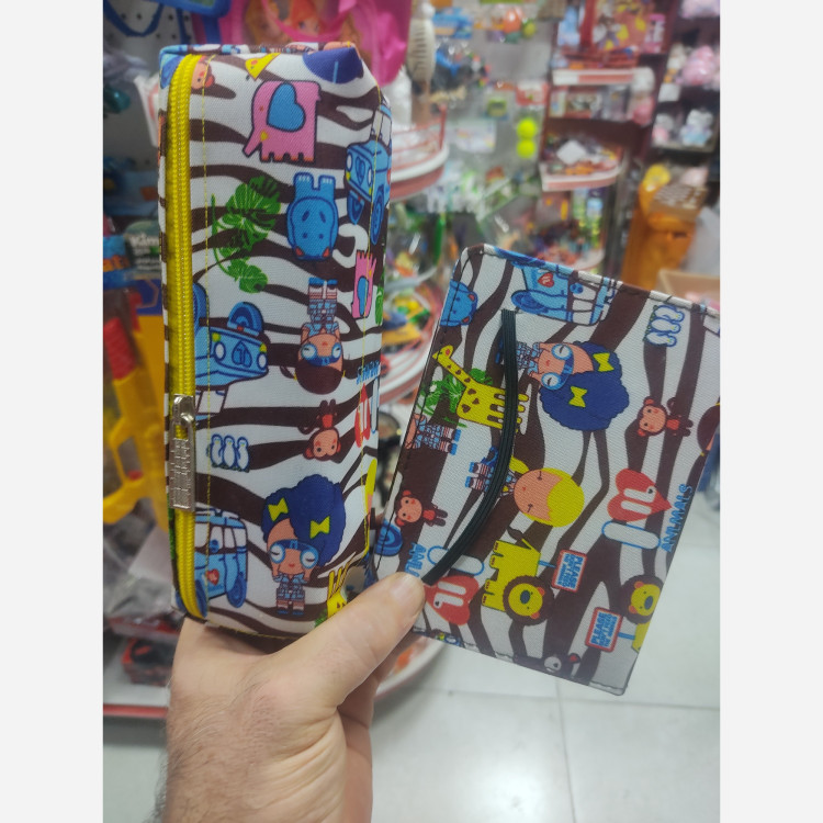 ست جامدادی و دفتر یادداشت