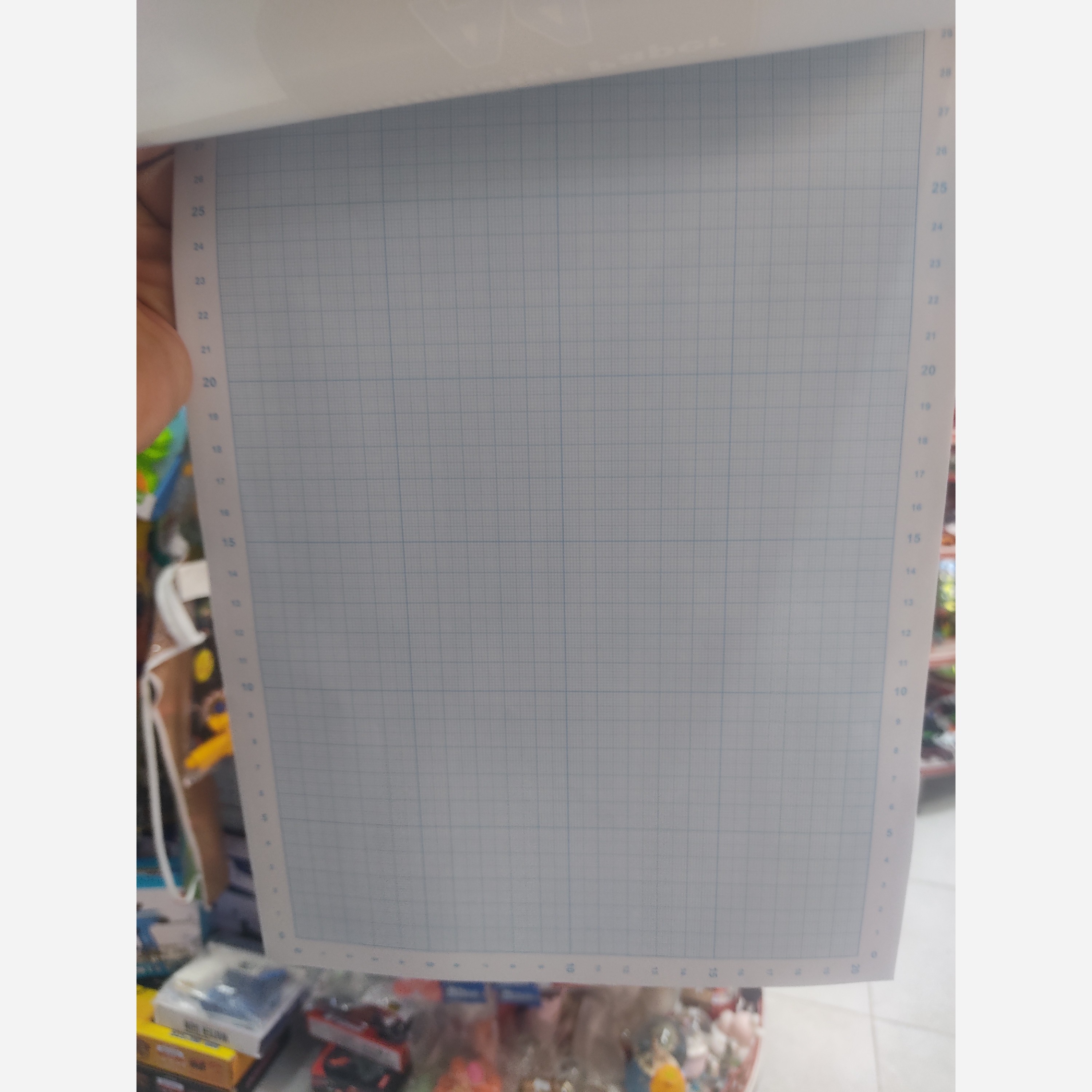 کاغذ شطرنجی 30 برگ اندازه آ4